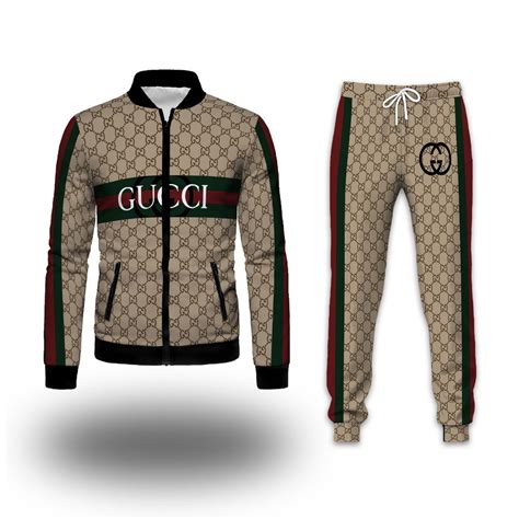 rapper wearing gucci tracksuit|Gucci tracksuits for men.